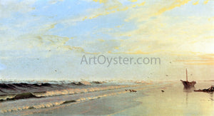  William Trost Richards On the Shore - Canvas Art Print