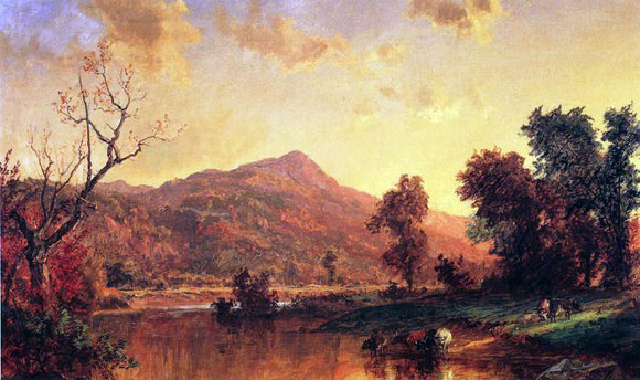  Jasper Francis Cropsey On the Susquehanna - Canvas Art Print
