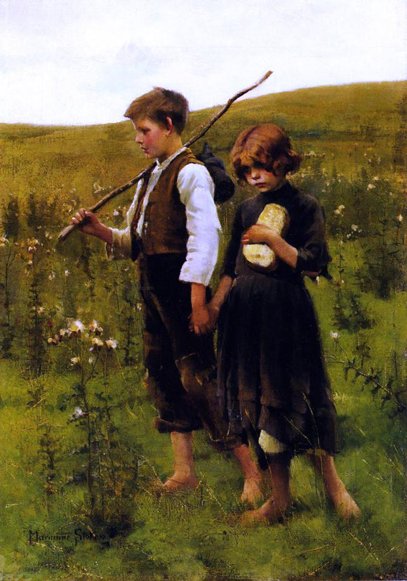  Marianne Preindelsberger Stokes On the Way to the Fields - Canvas Art Print