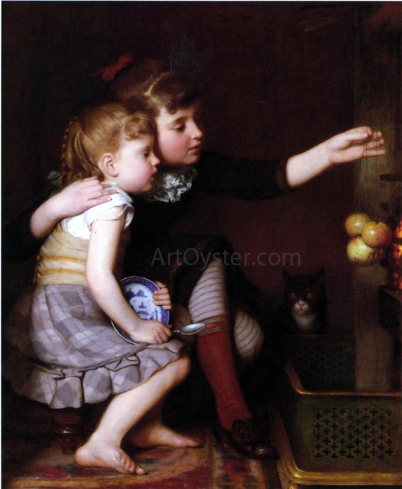  Seymour Joseph Guy One for Mommy, One for Me - Canvas Art Print