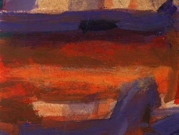  Our Original Collection Orange and Purple Mix - Canvas Art Print