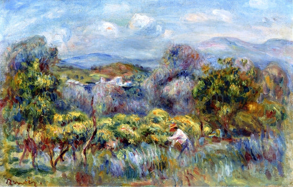  Pierre Auguste Renoir Orange Trees - Canvas Art Print