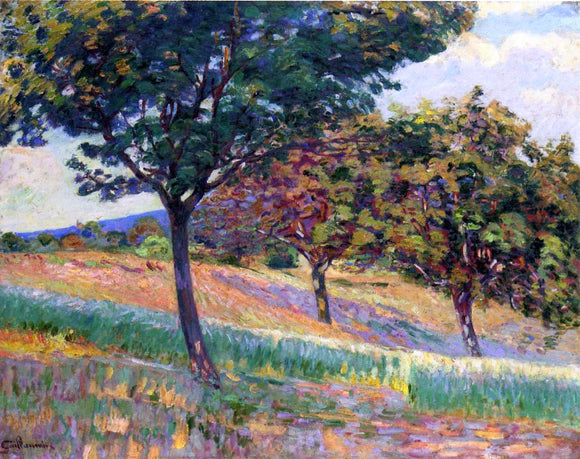  Armand Guillaumin Orchard at the Edge of the Woods in Saint-Cheron - Canvas Art Print