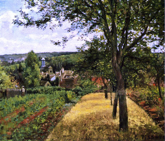  Camille Pissarro Orchards at Louveciennes - Canvas Art Print