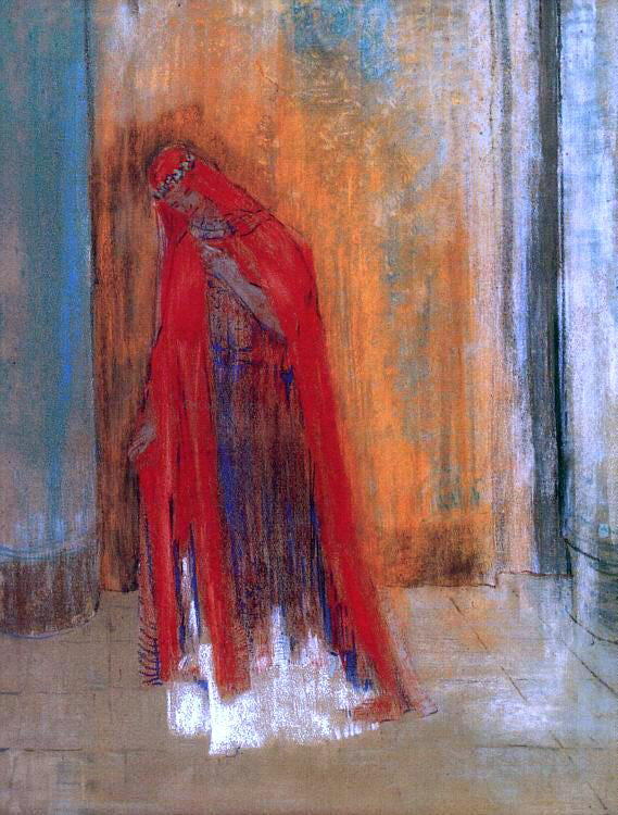  Odilon Redon Oriental Woman - Canvas Art Print