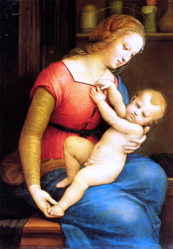  Raphael Orleans Madonna - Canvas Art Print