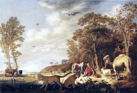  Aelbert Cuyp Orpheus with Animals in a Landscape - Canvas Art Print