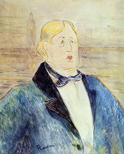  Henri De Toulouse-Lautrec Oscar Wilde - Canvas Art Print