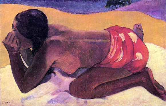  Paul Gauguin Otahi (also known as Alone) - Canvas Art Print