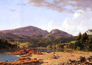  Frederic Edwin Church Otter Creek, Mount Desert - Canvas Art Print
