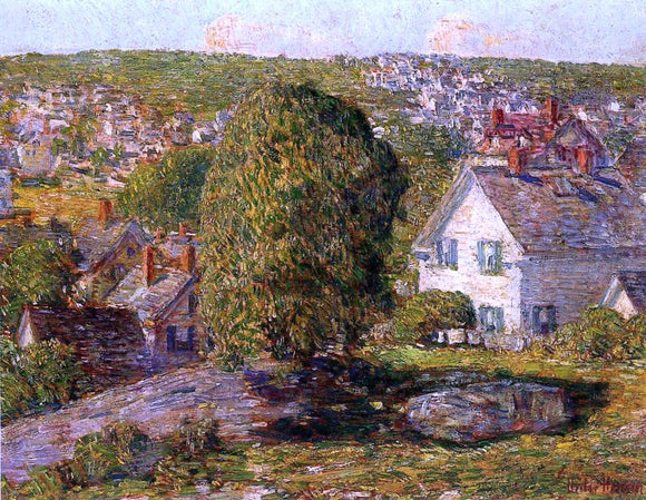  Frederick Childe Hassam Outskirts of East Gloucester - Canvas Art Print