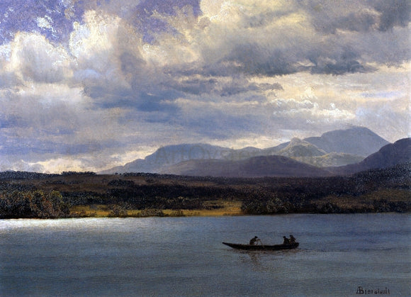  Albert Bierstadt Overlook Mountain from Olana - Canvas Art Print