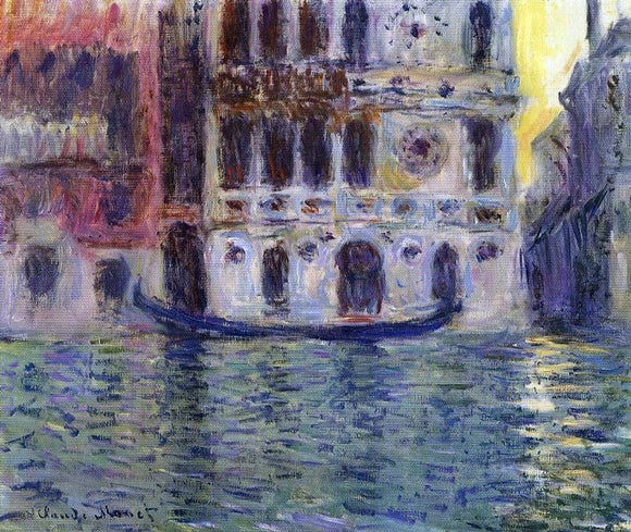  Claude Oscar Monet Palazzo Dario - Canvas Art Print