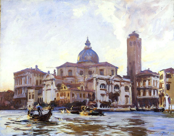  John Singer Sargent Palazzo Labia and San Geremia, Venice - Canvas Art Print