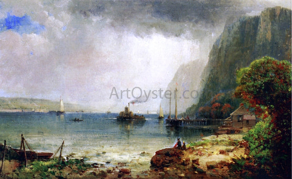  Andrew W Melrose Palisades of the Hudson - Canvas Art Print