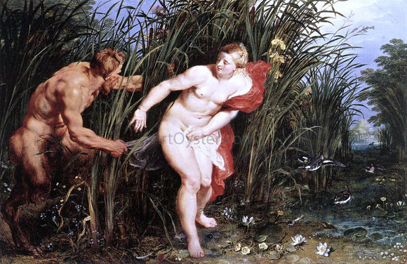  Peter Paul Rubens Pan and Syrinx - Canvas Art Print