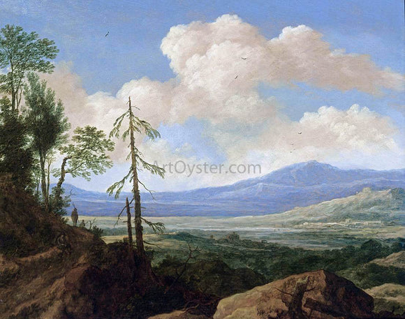 Pieter De Molyn Panoramic Hilly Landscape - Canvas Art Print