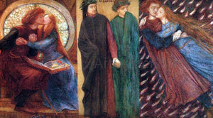  Dante Gabriel Rossetti Paolo and Francesca da Rimini - Canvas Art Print