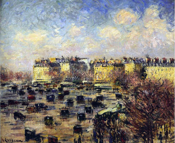  Gustave Loiseau Paris - Wagram Avenue - Canvas Art Print