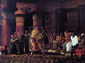  Sir Lawrence Alma-Tadema Pastimes in Ancient Egypt, 3,000 Years Ago - Canvas Art Print