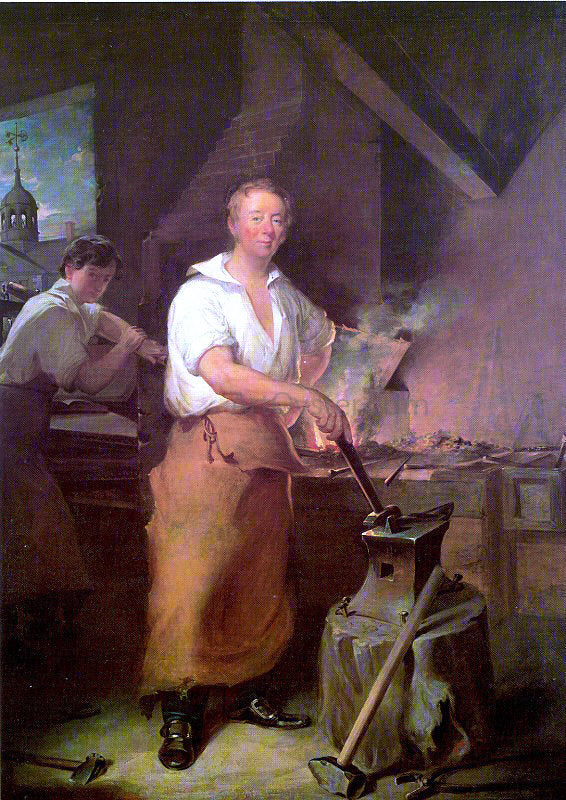  John Neagle Pat Lyon at the Forge - Canvas Art Print