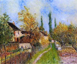  Alfred Sisley Path at Sablons - Canvas Art Print