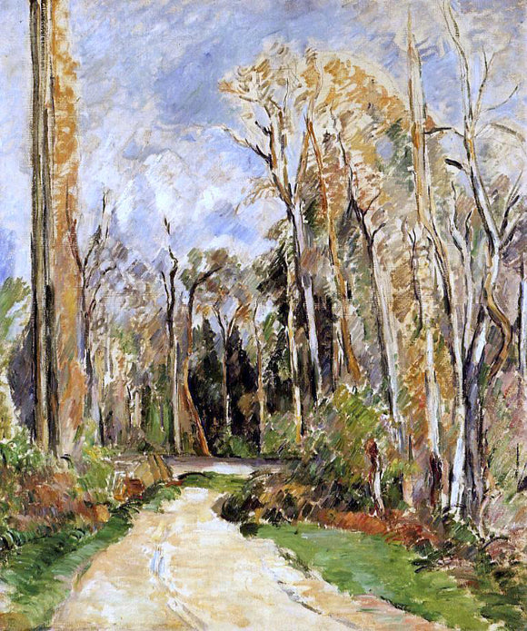  Paul Cezanne Path at the Entrance to the Forest - Canvas Art Print
