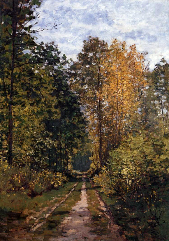  Claude Oscar Monet Path in the Forest - Canvas Art Print