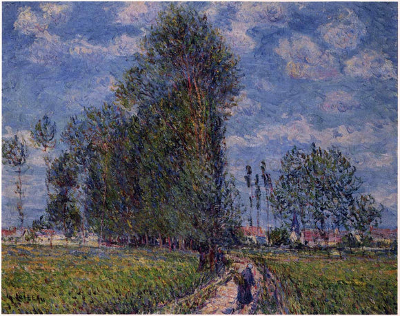  Gustave Loiseau Path near Saint Cyr Vaudreuil - Canvas Art Print