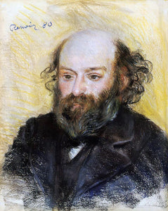  Pierre Auguste Renoir Paul Cezanne - Canvas Art Print