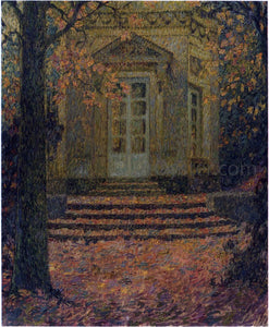  Henri Le Sidaner Pavilion of Music in Autumn - Canvas Art Print