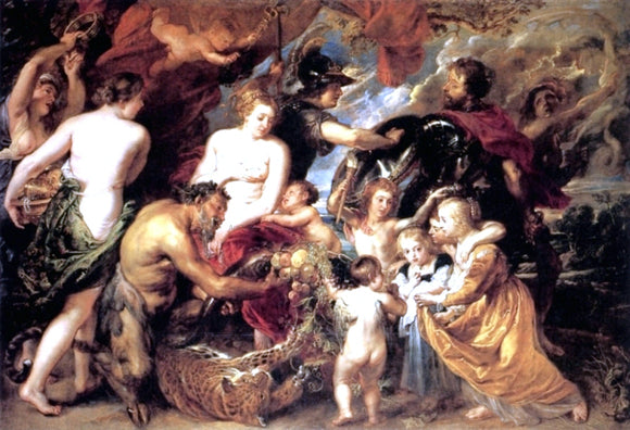  Peter Paul Rubens Peace and War - Canvas Art Print