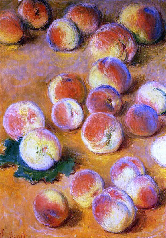  Claude Oscar Monet Peaches - Canvas Art Print