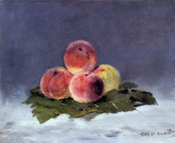  Edouard Manet Peaches - Canvas Art Print