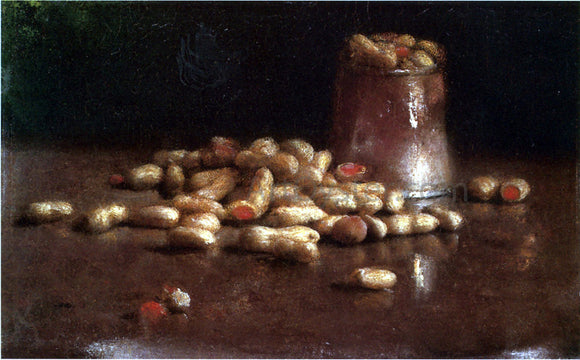  Joseph Decker Peanuts and Pewter Tankard - Canvas Art Print