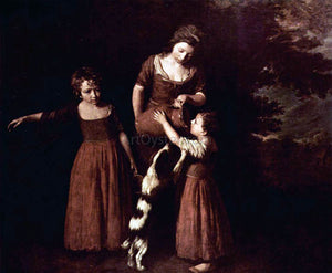  John Opie Peasant Family - Canvas Art Print