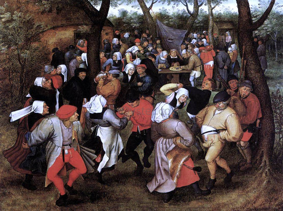  The Younger Pieter Brueghel Peasant Wedding Dance - Canvas Art Print