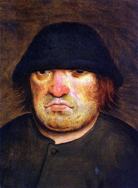  The Younger Pieter Bruegel Peasant's Head - Canvas Art Print