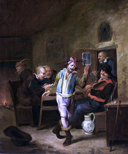  The Elder Egbert Jaspersz Van Heemskerck Peasants in a Tavern - Canvas Art Print