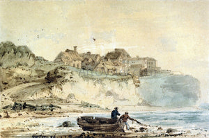  Thomas Girtin Pegwell Bay near Ramsgate - Canvas Art Print