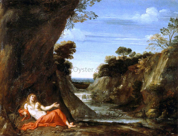  Giovan Battista Viola Penitent Magdalen in a Landscape - Canvas Art Print