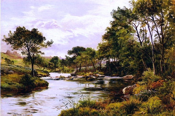  Sidney Richard Percy Pen-y-Bont, Llanbedr, North Wales - Canvas Art Print