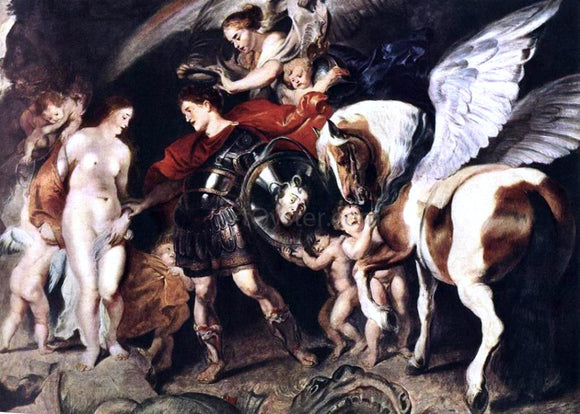  Peter Paul Rubens Perseus and Andromeda - Canvas Art Print