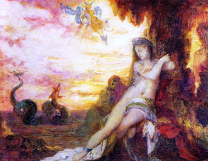  Gustave Moreau Perseus and Andromeda - Canvas Art Print