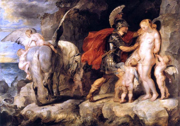  Peter Paul Rubens Perseus Freeing Andromeda - Canvas Art Print