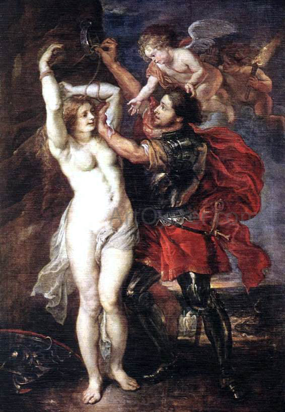  Peter Paul Rubens Perseus Liberating Andromeda - Canvas Art Print