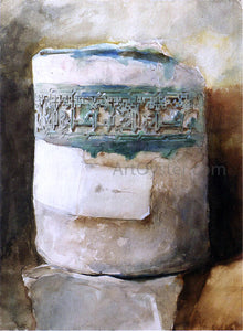  John Singer Sargent Persian Artifact with Faience Decoration - Canvas Art Print