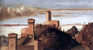  Giovanni Bellini Pesaro Altarpiece (detail) - Canvas Art Print