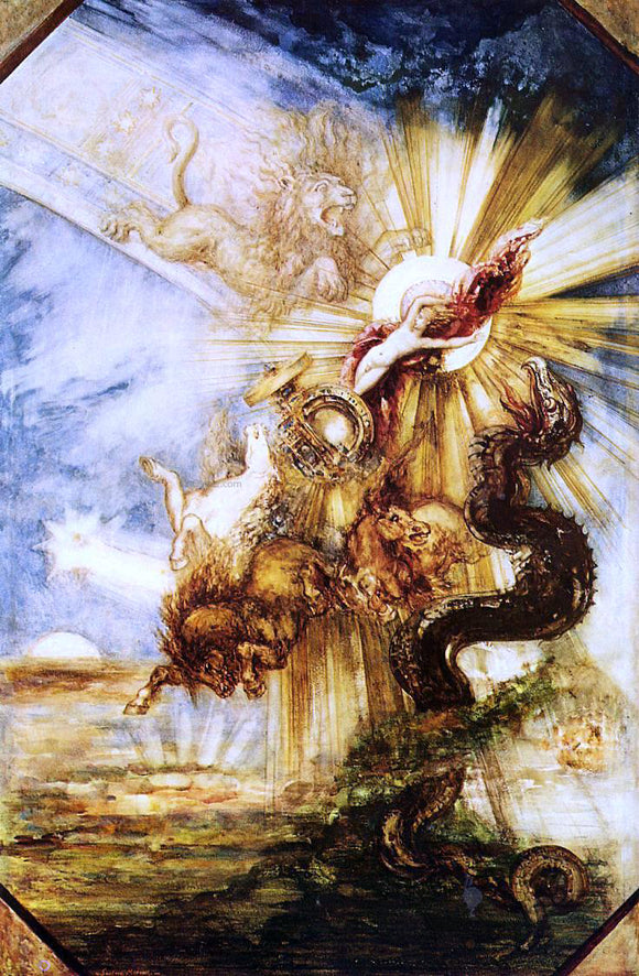  Gustave Moreau Phaeton - Canvas Art Print