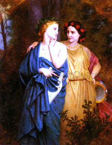  Elizabeth Gardner Bouguereau Philomena And Procne - Canvas Art Print